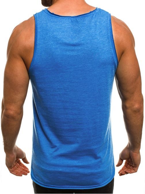 Sportovní pánské modré tričko ATHLETIC 1124