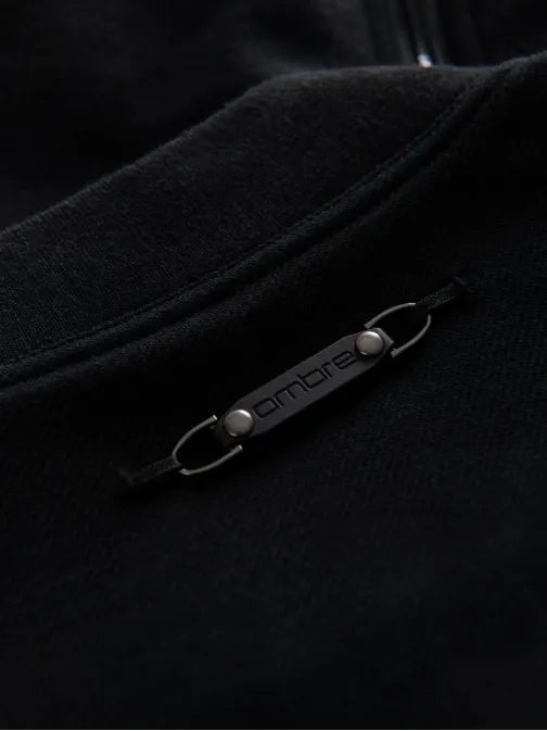 Černá bomber mikina pro pány V1 OM-JANP-0159