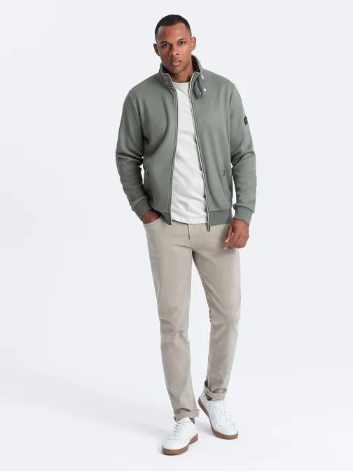 Trendy khaki bomber bunda V3 JANP-0154