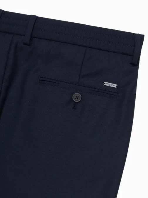 Trendy granátové chinos kalhoty s elastickým pasem V3 PACP-0157