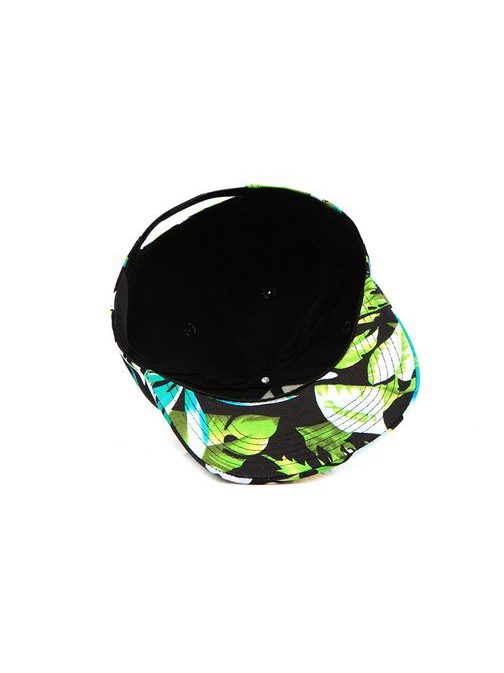 Crazy snapback s tropickým vzorem