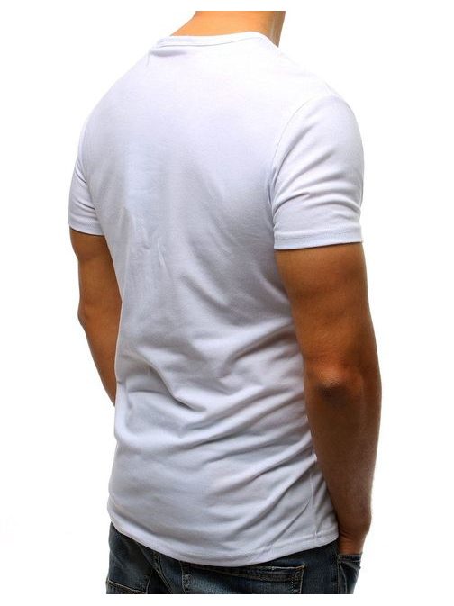 Atraktivní bílé tričko BLACK PYRAMID