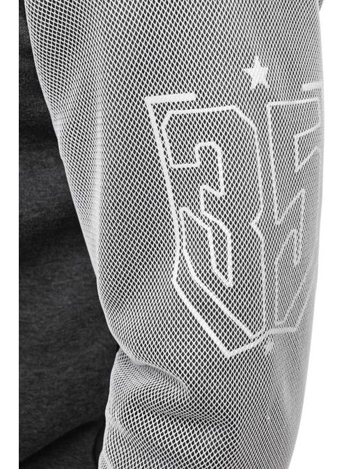 Šedá sportovní mikina pánská ATHLETIC 529