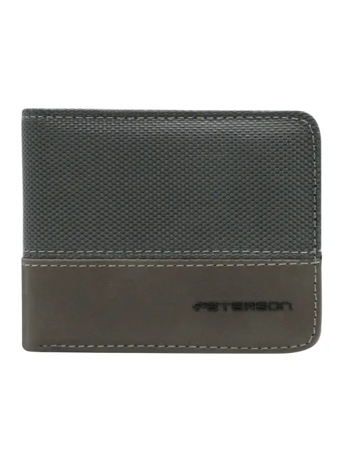 Módní šedá pánská peněženka