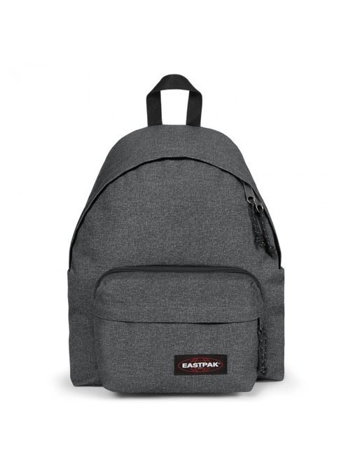 Černý denimový batoh s odnímatelnou ledvinkou EASTPAK PADDED TRAVELL'R