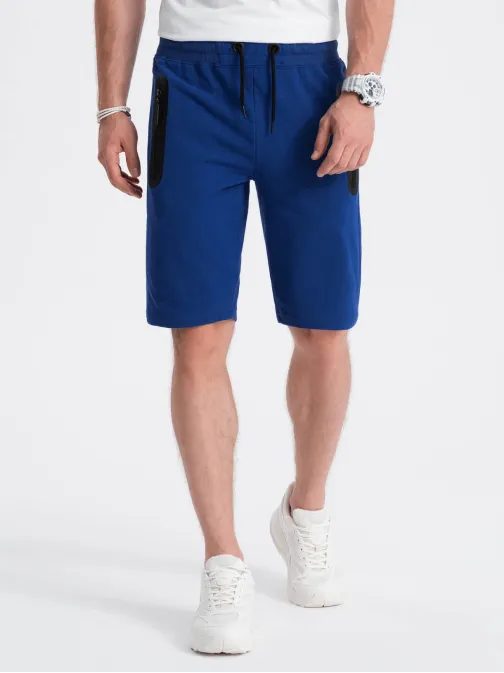 Stylové modré kraťasy W239