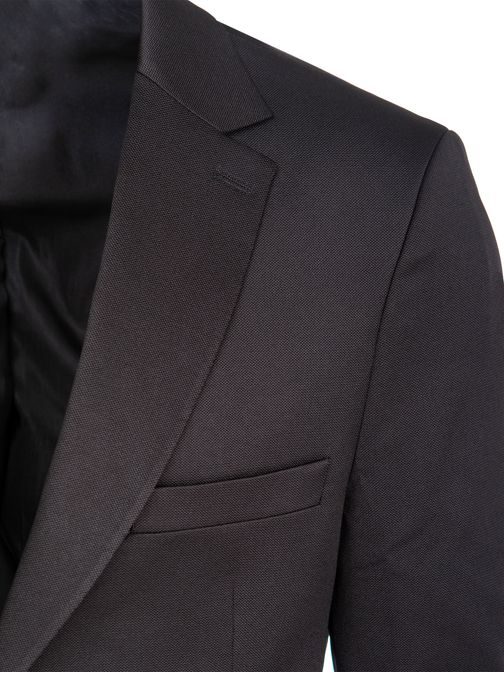 Elegantní černé sako pro muže do společnosti