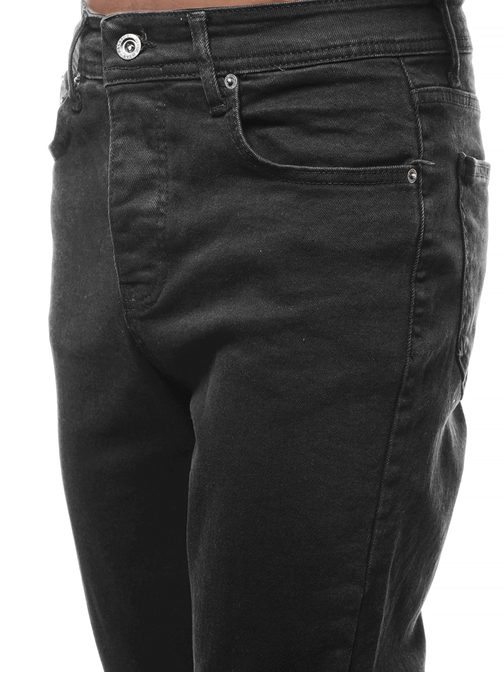 Trendové černé jogger džíny DP/667