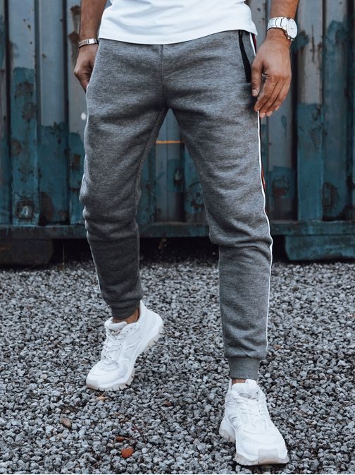 Moderní grafitové pánské tepláky