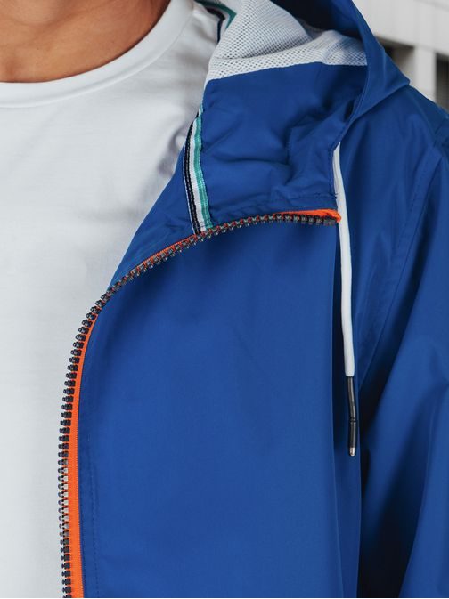 Jedinečná přechodná modrá bunda