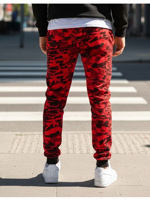 Červené tepláky pro muže