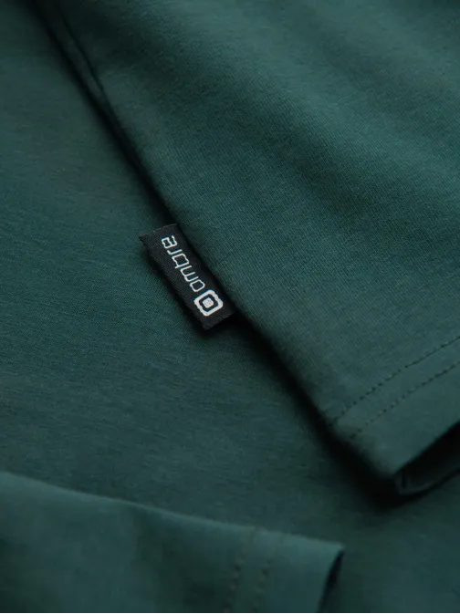 Moderní zelený pánský rolák  V7 LSCL-0130