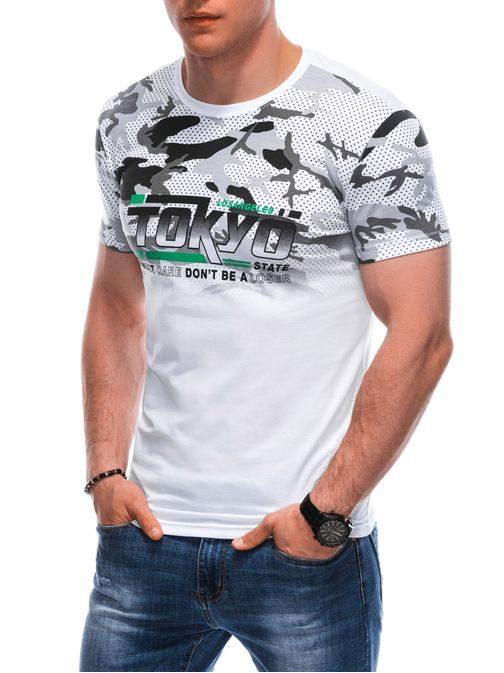 Bílé tričko s nápisem Tokyo S1925