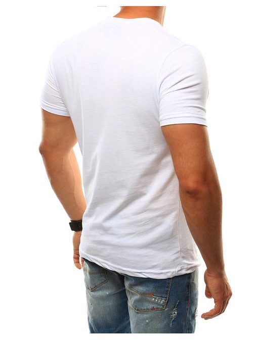 Módní tričko ROCK bílé