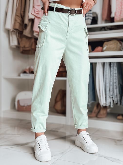 Dámské baggy kalhoty GOTRENDI mint