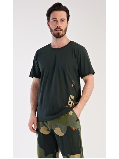 Stylové maskáčové pyžamo ARMY