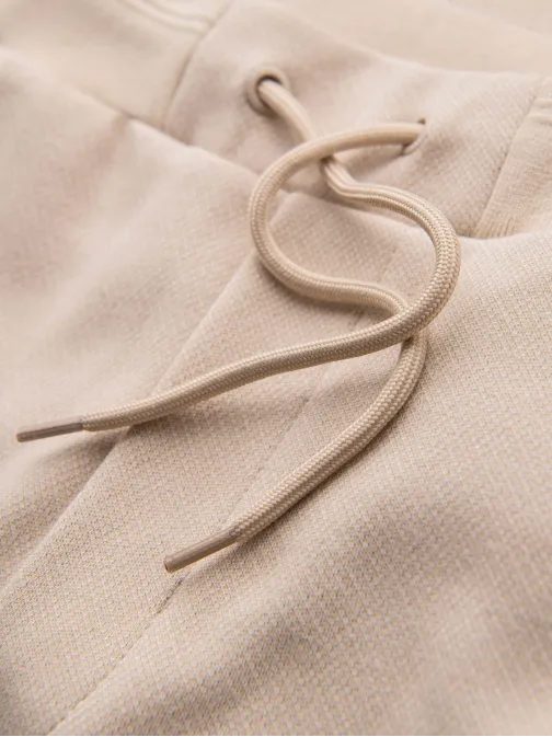 Béžové chinos šortky V2 SRCS-0168