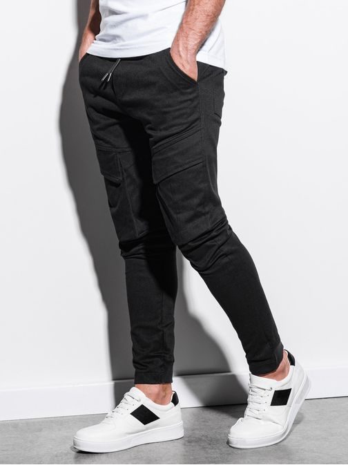 Černé jogger kalhoty P999