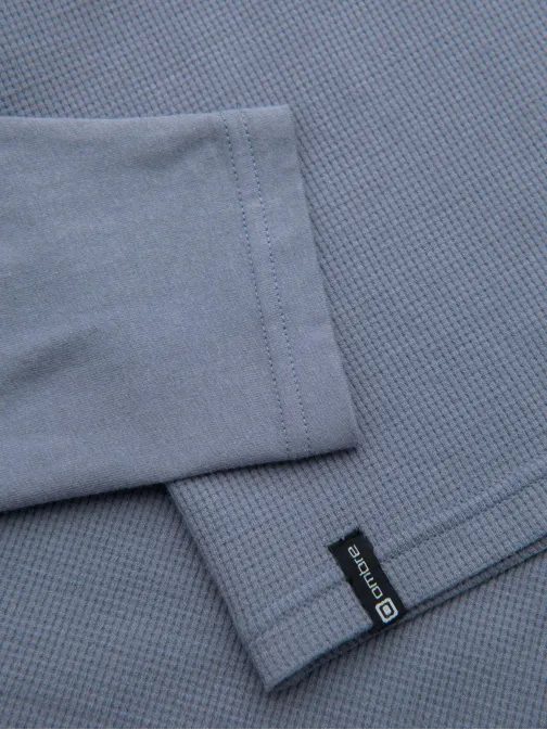 Pánské tričko s dlouhým rukávem a kapsou om-lscl-0109