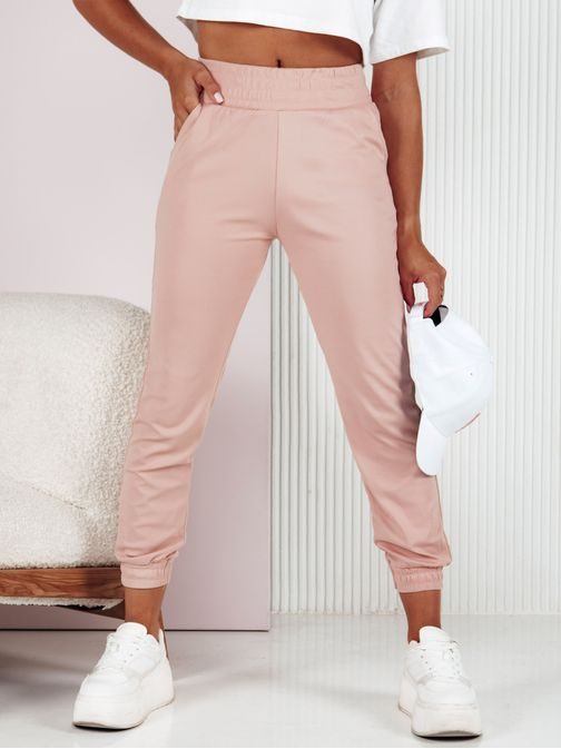 Trendy dámské růžové tepláky Fashioncore