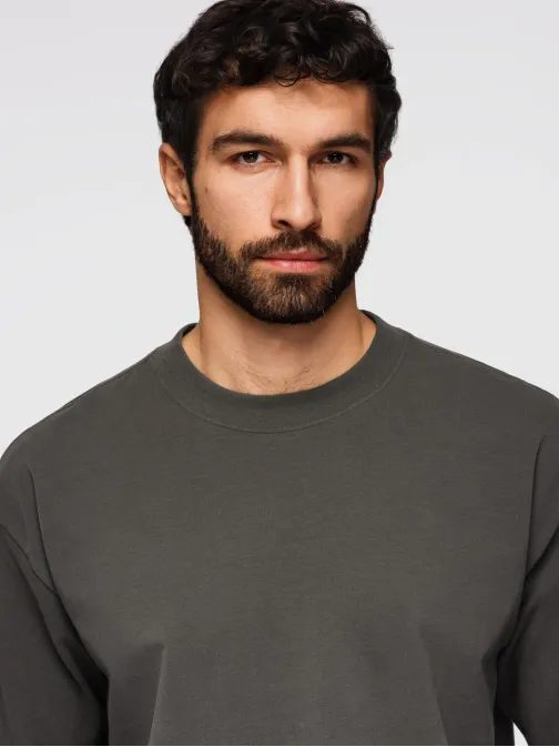 Grafitové tričko volného střihu V3 TSBC-0267