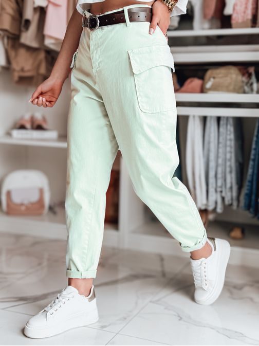 Dámské baggy kalhoty GOTRENDI mint