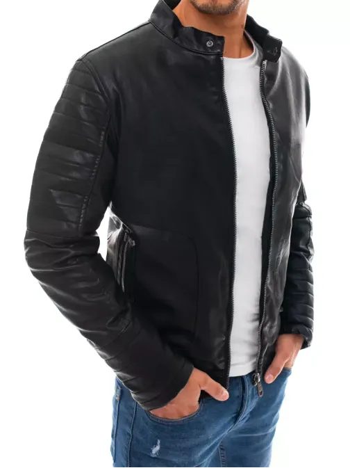 Trendy černá koženka