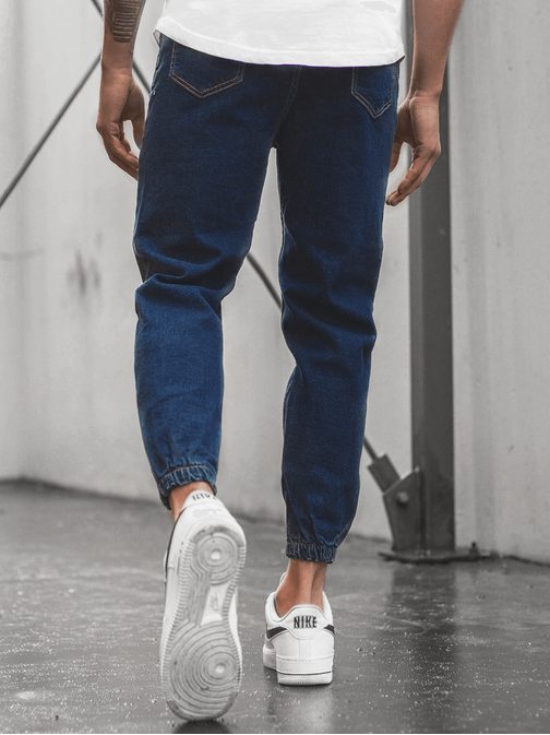 Jogger džíny v tmavě modré barvě DP/663