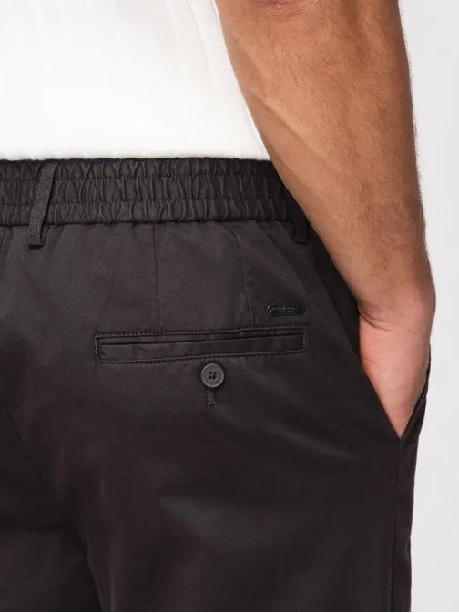 Pánské černé chinos kalhoty V5 PACP-0293