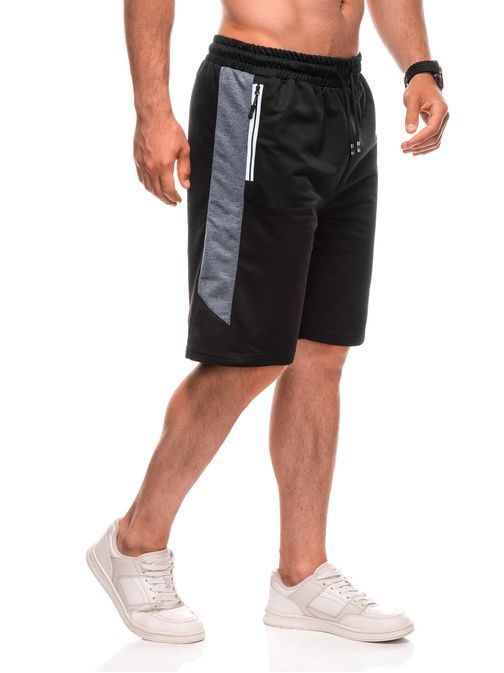 Černé pánské kraťasy W520