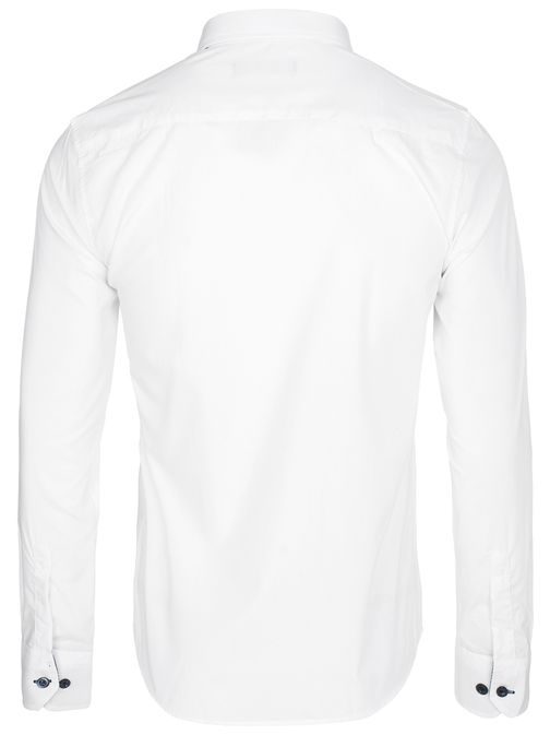 Moderní bílá pánská košile RAW LUCCI 784