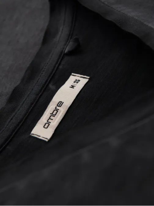 Černé pánské tričko se sepraným vzorem V6 TSWT-0242