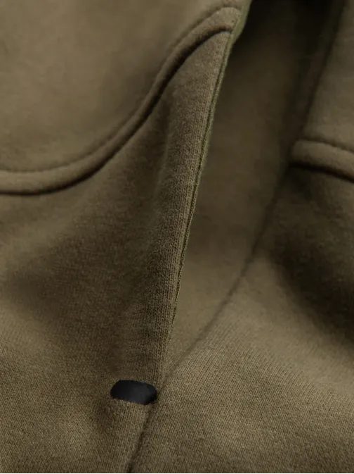 Sportovní olivové teplákové kraťasy V4 SRSK-0138