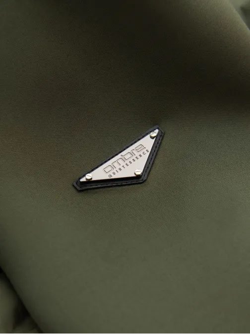 Olivová bomber trendy bunda V3 JALP-0140