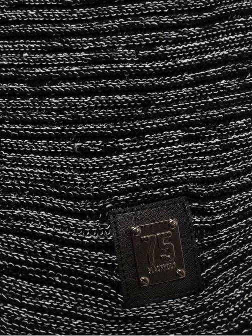Černý moderní pánský svetr BLACK ROCK 256031