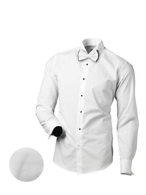 Slavnostní White Tie bílá slim fit košile V151