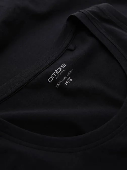 Jednoduché černé tílko V3 TSBT-0192