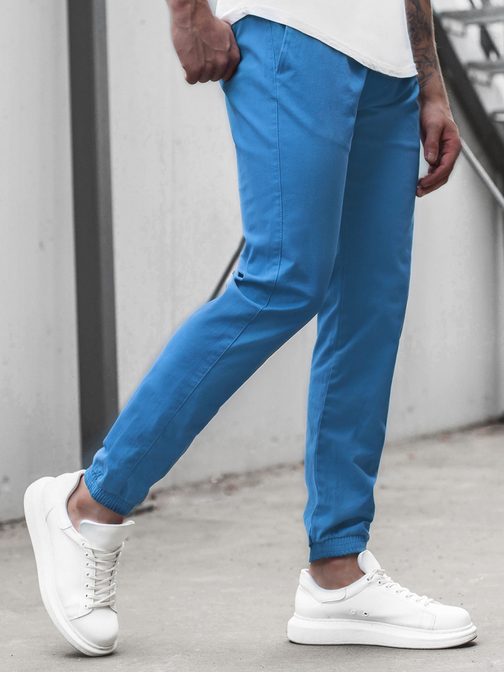 Nádherné jogger kalhoty v nebesky modré barvě JB/JP1145/2