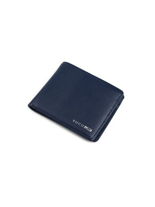 Moderní kožená modrá peněženka Burn