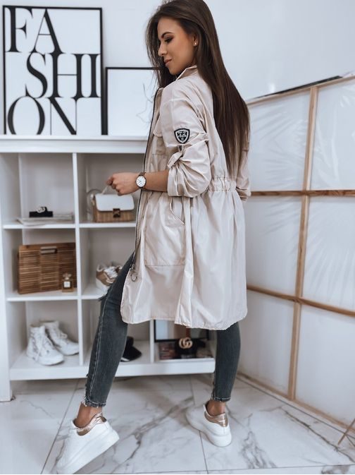 Trendy dámská béžová parka Lissy