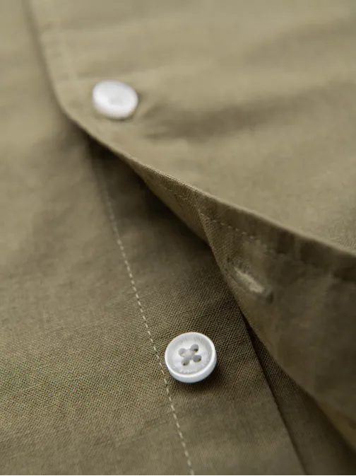 Pánská košile Casual olive V6 shss-0167