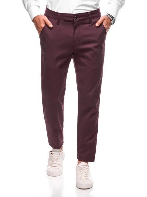 Bordó chinos kalhoty P1474
