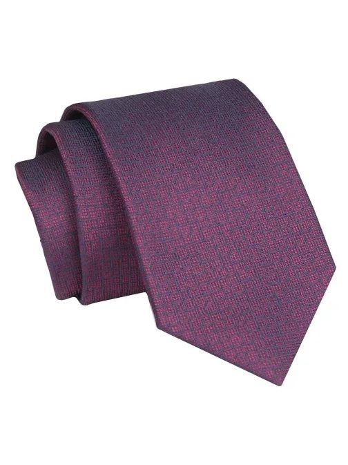 Bordó vzorovaná pánská kravata