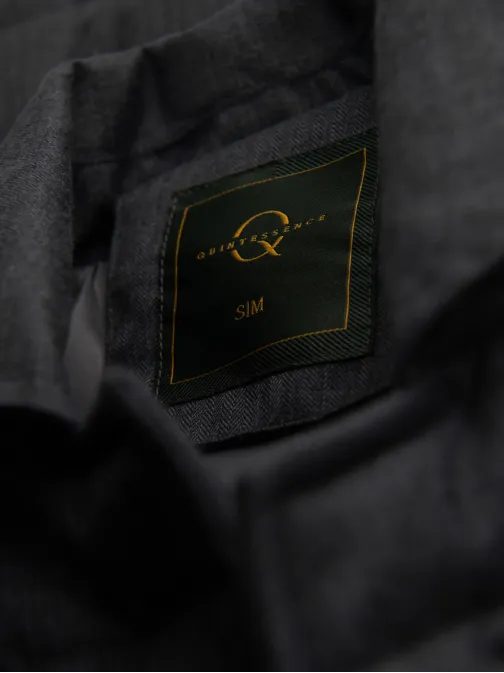 Pánská grafitová prošívaná elegantní vesta V1 JAVJ-0275