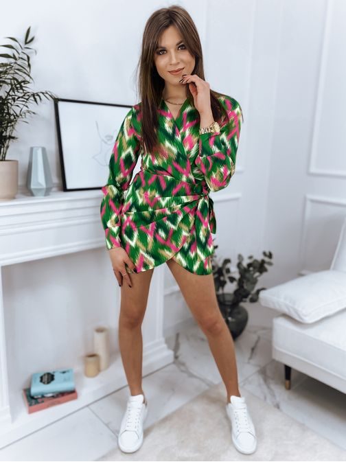 Neobyčejné zelené šaty Malisa