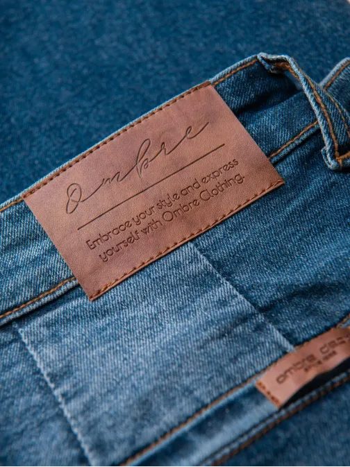 Atraktivní tmavě modré pánské džíny V2 PADP-0253