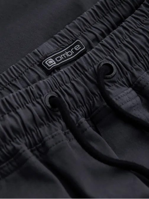 Trendy grafitové jogger kalhoty V3 PAJO-0125