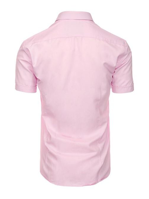 Růžová pohodlná pánská SLIM FIT košile