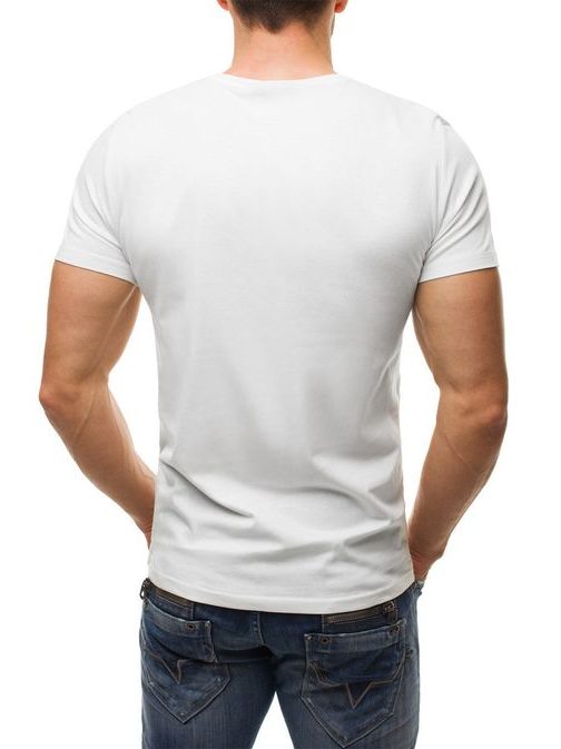 Bílé tričko pro pány 7429