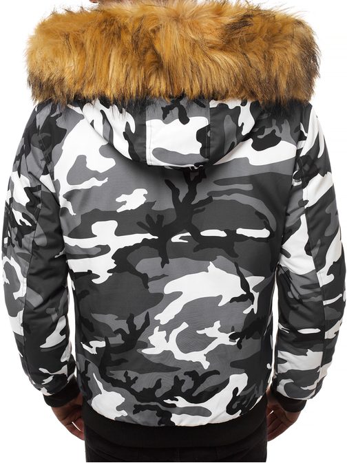 TRENDY MASKÁČOVÁ BOMBER GRAFITOVÁ JS/201901